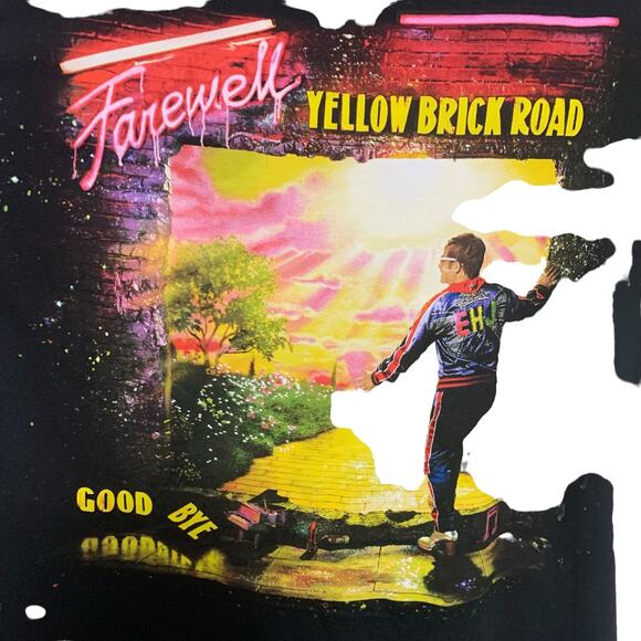 Elton John 2019 Farewell Yellow Brick Road Tour Mens Size L - Picture 3 of 8
